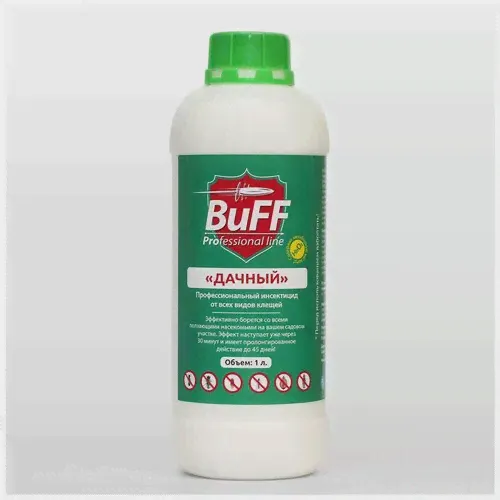 Средство от клещей, муравьев и комаров "Buff Дачный" 1 литр