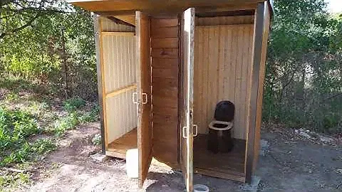 Дачный туалет-хозблок 26