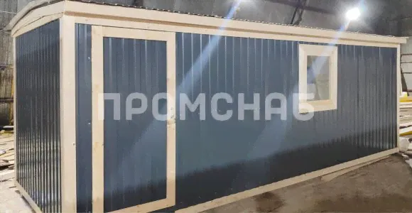 Деревянная бытовка дачный домик-0