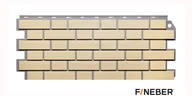 Фасадные панели Дачный FineBer Кирпич клинкерный желтый