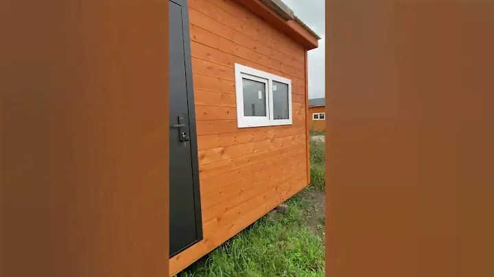 Вагончик / Бытовка 2,35х4м утепленный #стройка #дача #ремонт #tinyhouse #строительство #бытовка