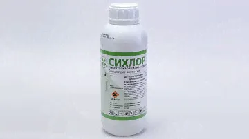 Сихлор КЭ 20% (1л) средство от клопов, тараканов, блох, муравьев, личинок/имаго мух и комаров