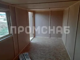 Дачный хозблок в металле 5х2.3 м.