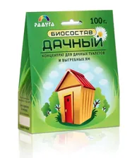 Биосостав "Дачный" 100г для туалетов и выгребных ям