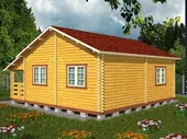 Садовый дачный домик «Светлица» 6х7,5