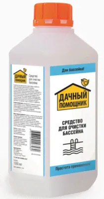 Дачный помощник средство для очистки бассейна 1л (8шт)#