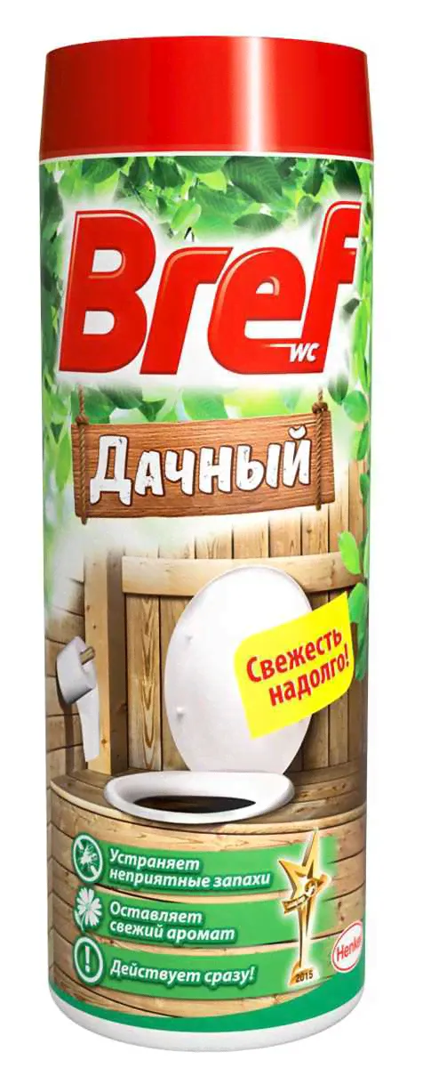 Средство Bref Дачный дезодорирующее для дачного туалета, 450г-0