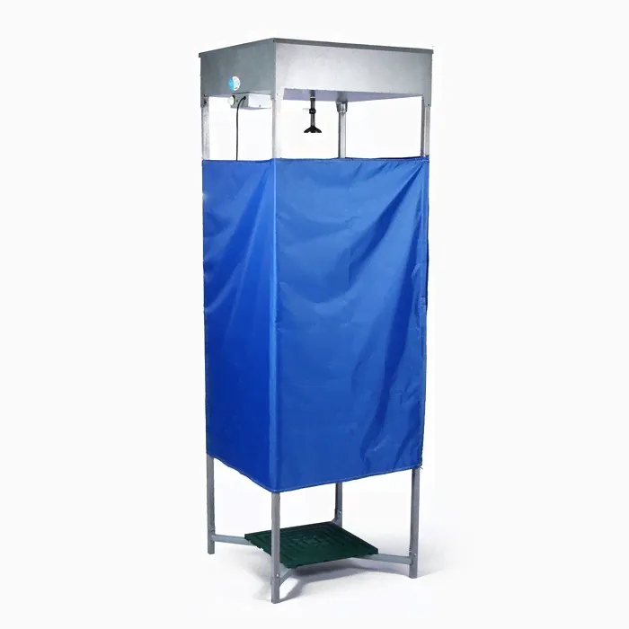 Душ дачный с антикоррозийным баком, 80х80х250 см, 128 л-0