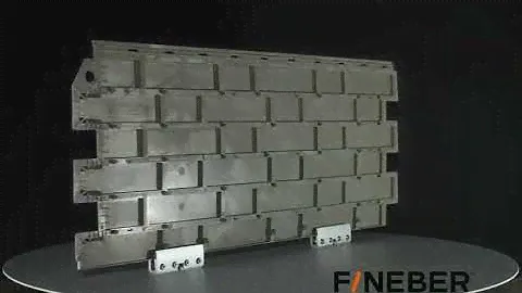 Фасадные панели FineBer Клинкер Белый