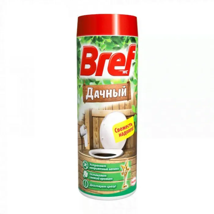Порошок дезодорирующий для дачного туалета BREF ДАЧНЫЙ 450 гр 1/36-0