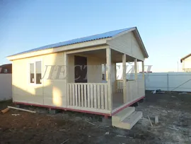 Дачный домик 6х5 м "Садовник утепленный"