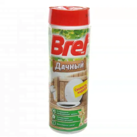 Средство дезодорирующее BREF ДАЧНЫЙ д/дачн.туалета 450г-0
