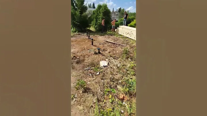 Дачный дом из бруса