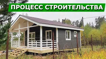 Проект дачи 7,5х8 с одной спальней. Сергиев-Посад 2022г.