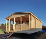 Бытовка Каркасный дом дачный домик 8х5 м Эконом