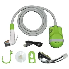 Душ аккумуляторный дачный автомобильный походный Satu (Green)