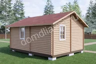 Дачный дом 6,0х4,7 Солнечный зайчик