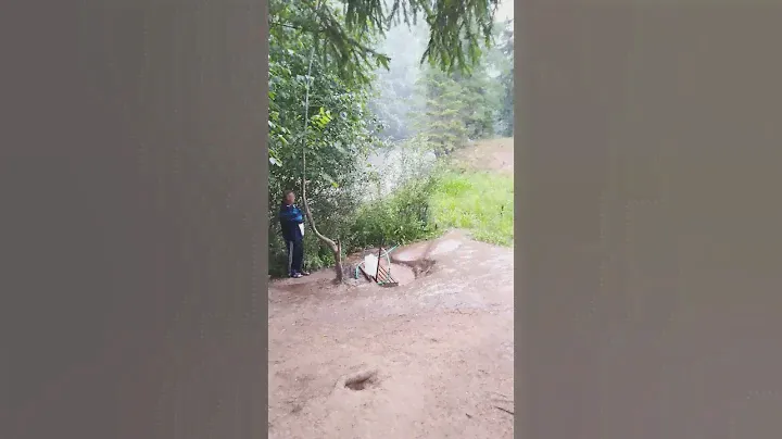 в садоводстве Чаща Ленинградская область родник с чистой водой на берегу реки Кремянка