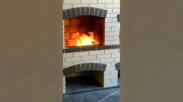 Мангал для дачи под навесом из кирпича