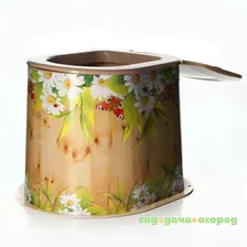 Туалет дачный Альтернатива, Летний день