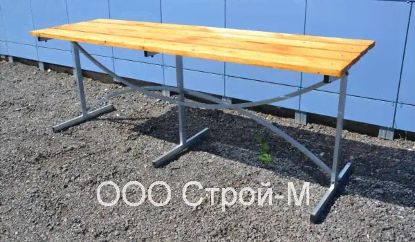 Стол Дачный грунт 2,0х0,56х0,71-2