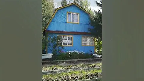 Садовый участок с двухэтажным домом в СНТ "Калинка"