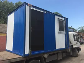 Дачный дом из блок-контейнера 4 метра