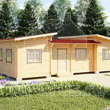 Дачный дом с закрытой верандой