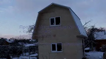 Обзор №11 Дачный дом 4х6м с пятой стеной СК Лучшие Решения