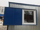 Двухкомнатный дачный домик со ставнями