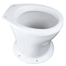 Унитаз без бачка Дачный белый (Лобня)
