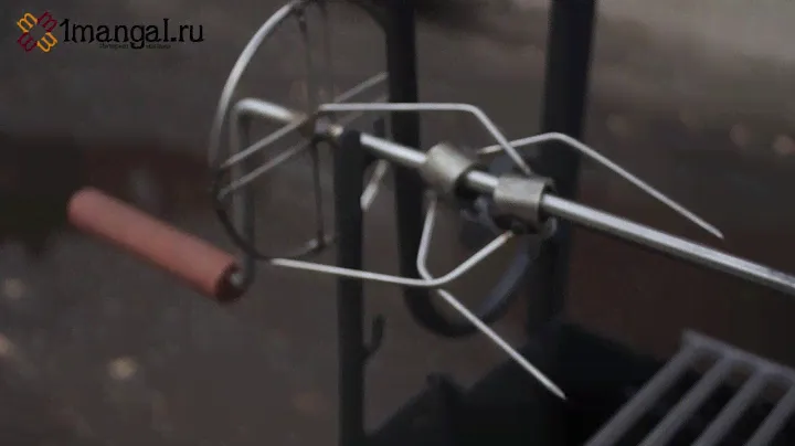 Классный мангал с крышей ММ 23МН