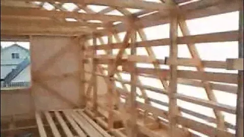 Конструкция Мансарды.Видео Обзор от Дачные Мастера 53.