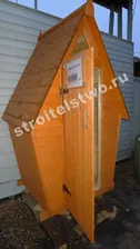 Туалет дачный без кровли
