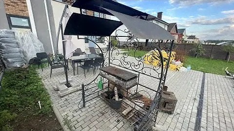 Мангал "Уют с печкой" по т.8-495-764-44-02 или https://mos-mangal.ru/?p=3750⠀