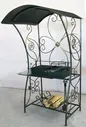 Мангал кованый с крышей «Дачный»
