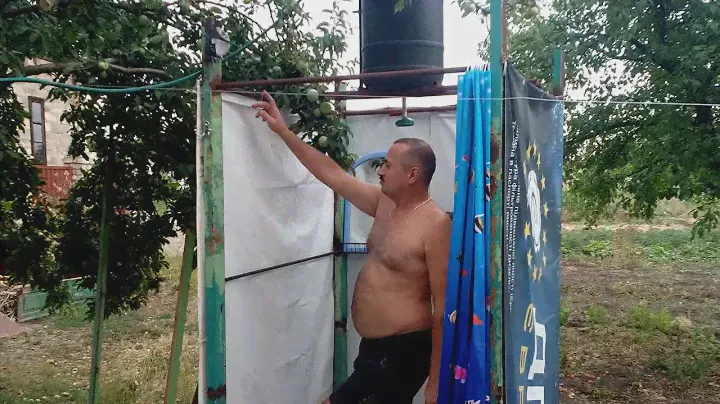 Летний душ своими руками - бюджет 10 $