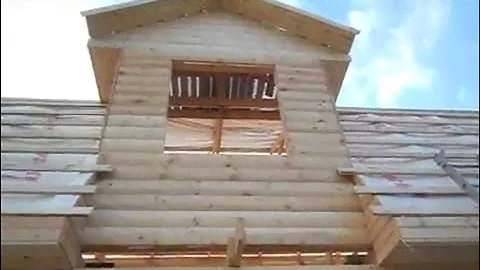 Качество сборки теплого угла.Видео Обзор от Дачного мастера дом 6х8"Тверь"
