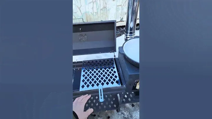 Офигенный мангал для дачи с казаном
