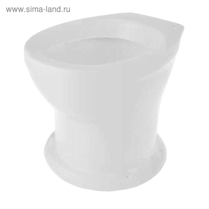 Унитаз "Дачный", белый