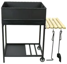 Мангал Дачный Сезон Майский Плюс МНМАЙ-П-4-19, 90x37x90 см
