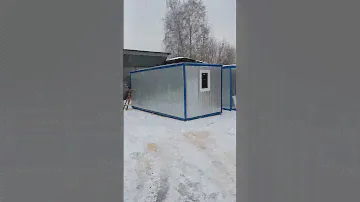 Бытовка металлическая 6х2,4м