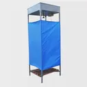 Душ дачный, 80x80x250 см, тент, бак антикоррозийный, 128 л, с ЭВН, тент микс