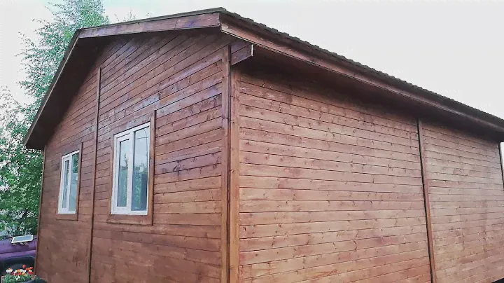 Дачный домик 6х6м 10 мая 2019 г.