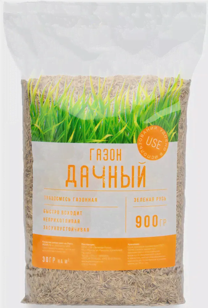 Газон "Зеленая Русь" Дачный 900г-0