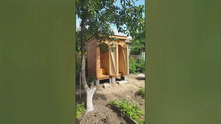 Внутренняя отделка дачного туалета