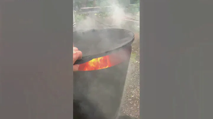 Мусоросжигатель для дачи