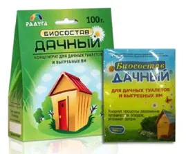 Биосостав Дачный (100г) для выгребных ям и туалетов (арт. 198334)