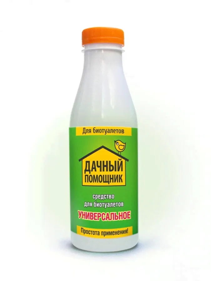 Средство ДАЧНЫЙ ПОМОЩНИК универсал. д/биотуалетов 0,5л/12,-0