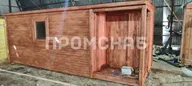 Дачный домик бытовка с верандой под ключ